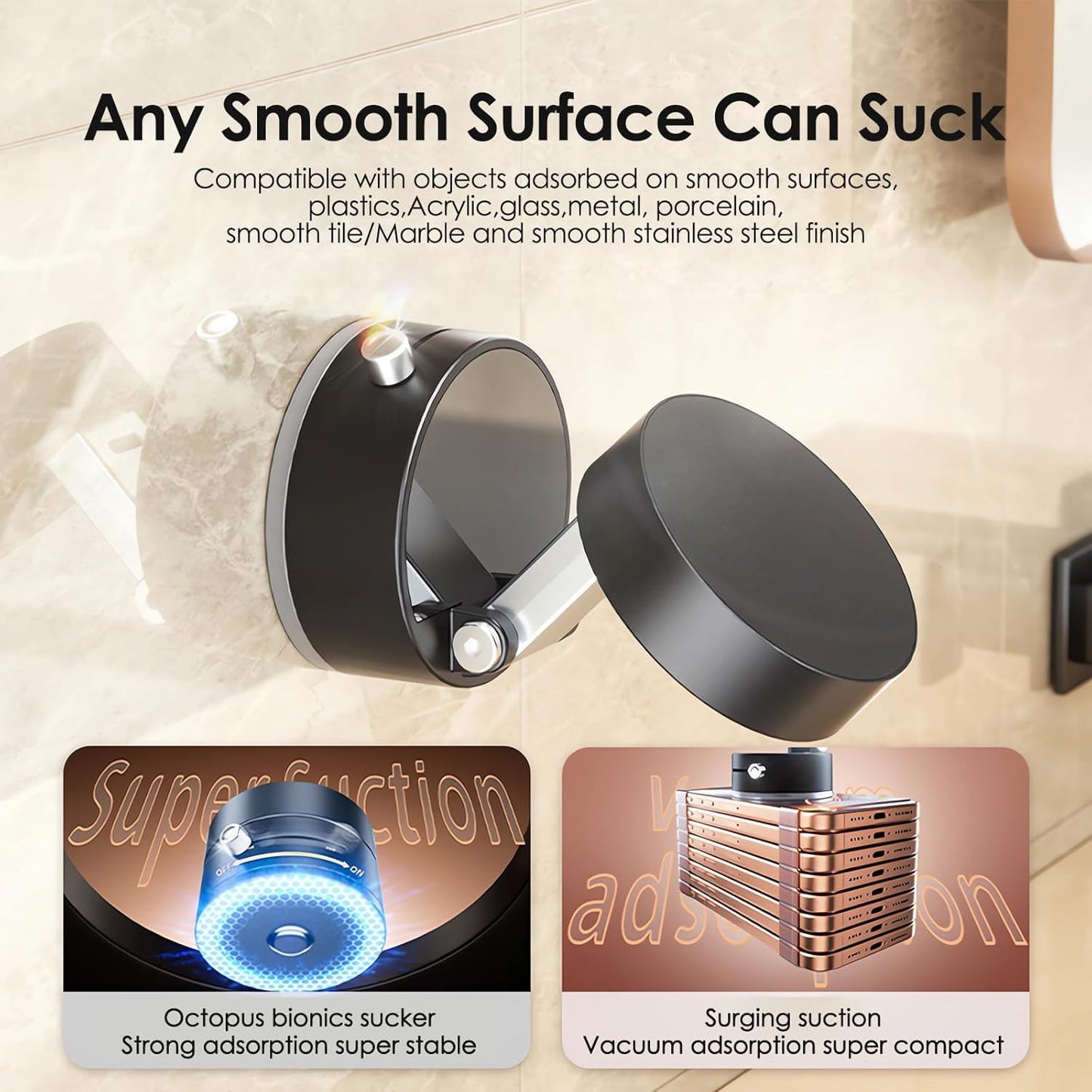 360° Suction Phone Holder