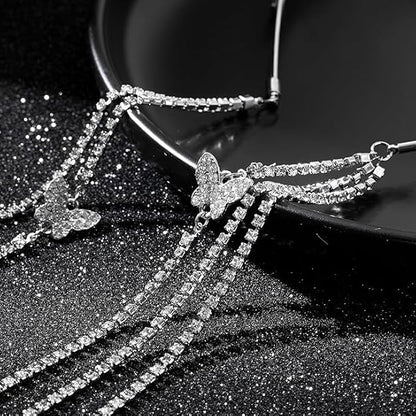 Fairy Sparkle Butterfly Hair Chain