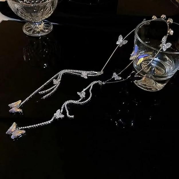 Fairy Sparkle Butterfly Hair Chain