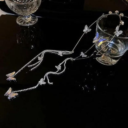 Fairy Sparkle Butterfly Hair Chain